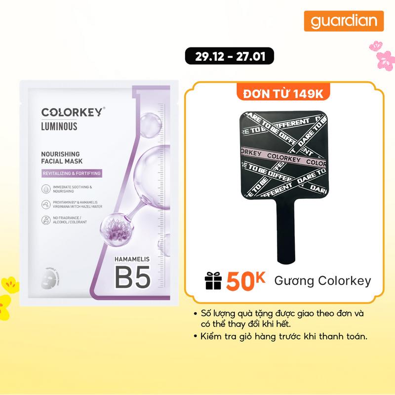  Mặt Nạ Dưỡng Ẩm Colorkey LAB101 Replenishing Dành Cho Da Khô 25ml 