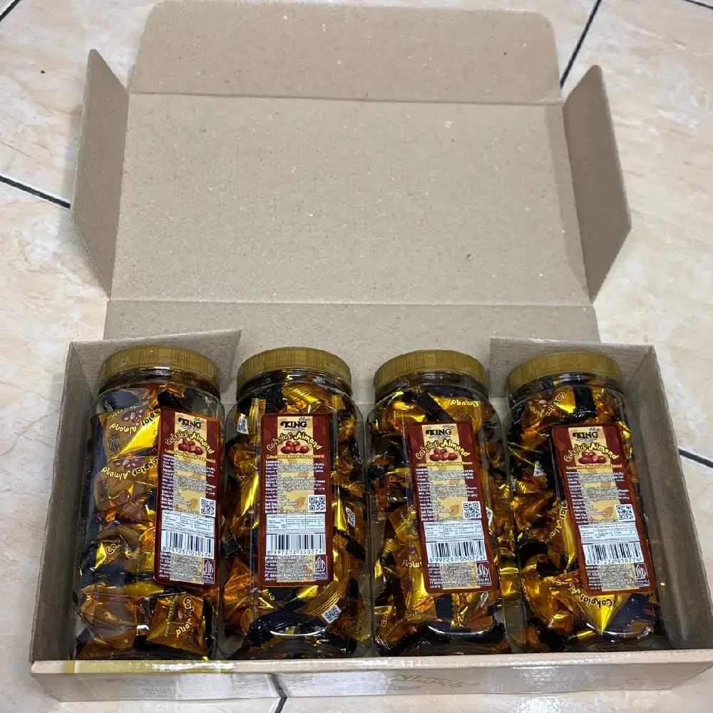 Coklat Almond - Kemasan 4 Botol