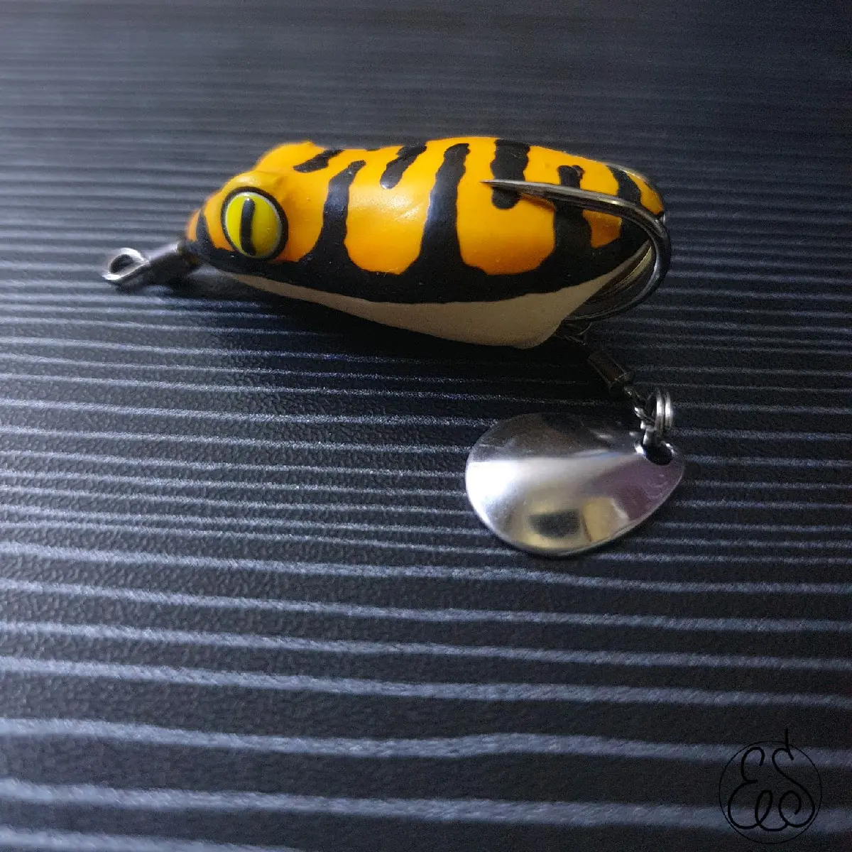 SOFT FROG KILLER ANTI MOCEL 4cm Umpan Casting Toman Gabus Lure Estusae Soft Frog VMC propeller