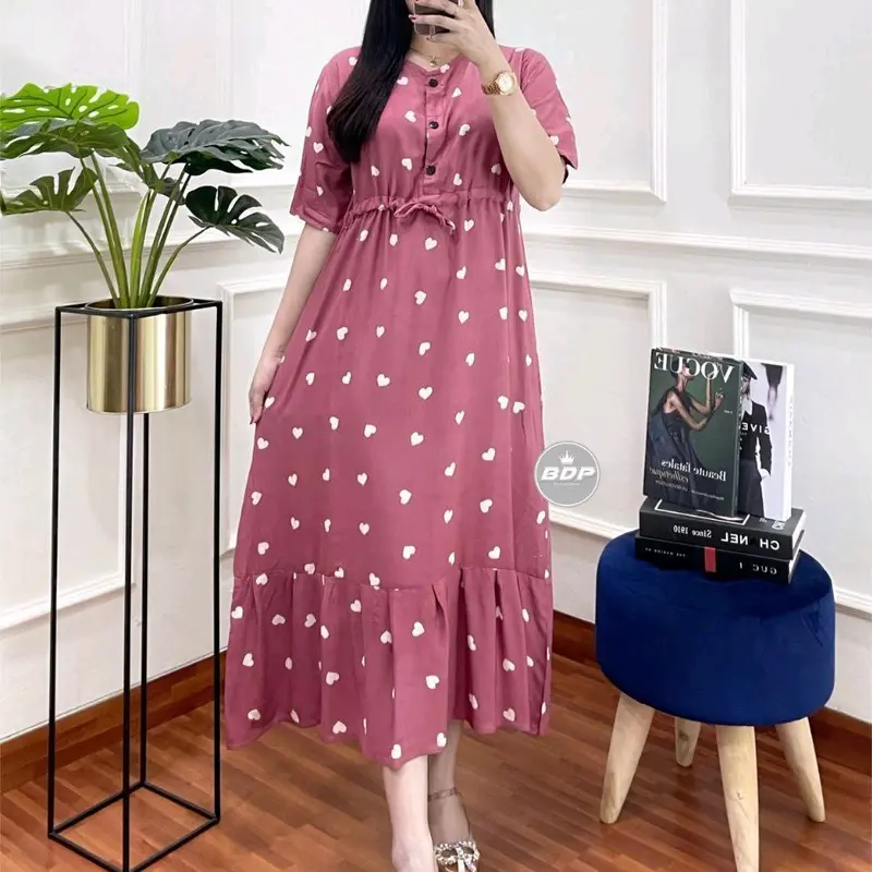 daster velly 02 bahan adem nyaman dipakai modia keren 2