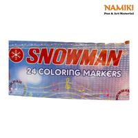 Gambar Spidol Snowman Kecil PW 24 Color Pen Set 24 Asli dan Original Murah Berkualitas dari Namiki Online Kota Semarang 3 Tokopedia