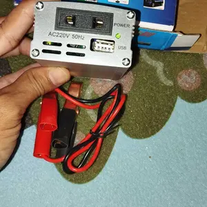 Power Inverter 220 Watt inverter 220W DC 12V ke AC 220V Perubah Arus Listrik DC to AC Lampu Kipas Angin Charger