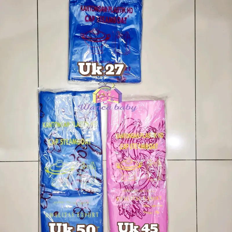 Plastik Asoy Laundry Thank You Jumbo ukuran 27 45  50 Cap Steamboat 1kg 0