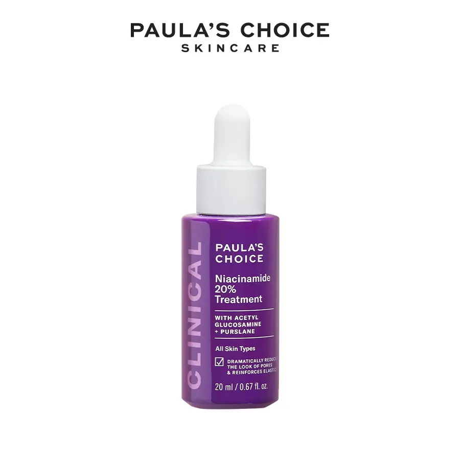 Tinh chất hỗ trợ thu nhỏ lỗ chân lông Paula's Choice Clinical Niacinamide 20% Treatment 20ml 8030 | BigBuy360 - bigbuy360.vn