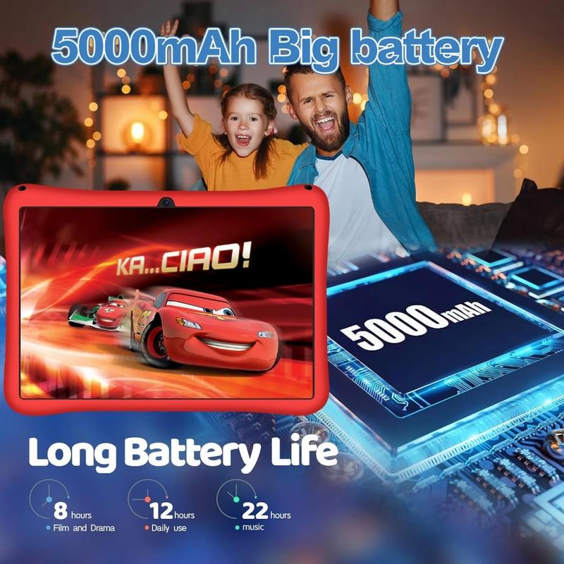 【Bisa COD】Tablet PC Baru Galaxy F13 Ultra Kids Edition 6GB+128GB Tablet Android 7 /10.1 inch Layar Full Screen Layar Besar Wifi 5G Bluetooth 7