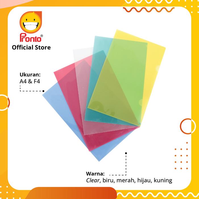 Promo Pronto Map Plastik Clear Slevees F4 - Jakarta Timur - Pronto ...