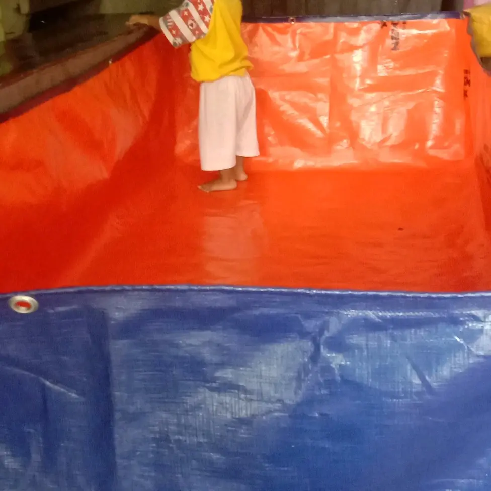 kolam ukuran 3x2x.t60cm plus lubang kancing