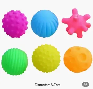 MAINAN BABY RATTLE SET BENTUK BOLA MAINAN MANDI BUNYI ENCIT SENSORIK MOTORIK ANAK MURAH