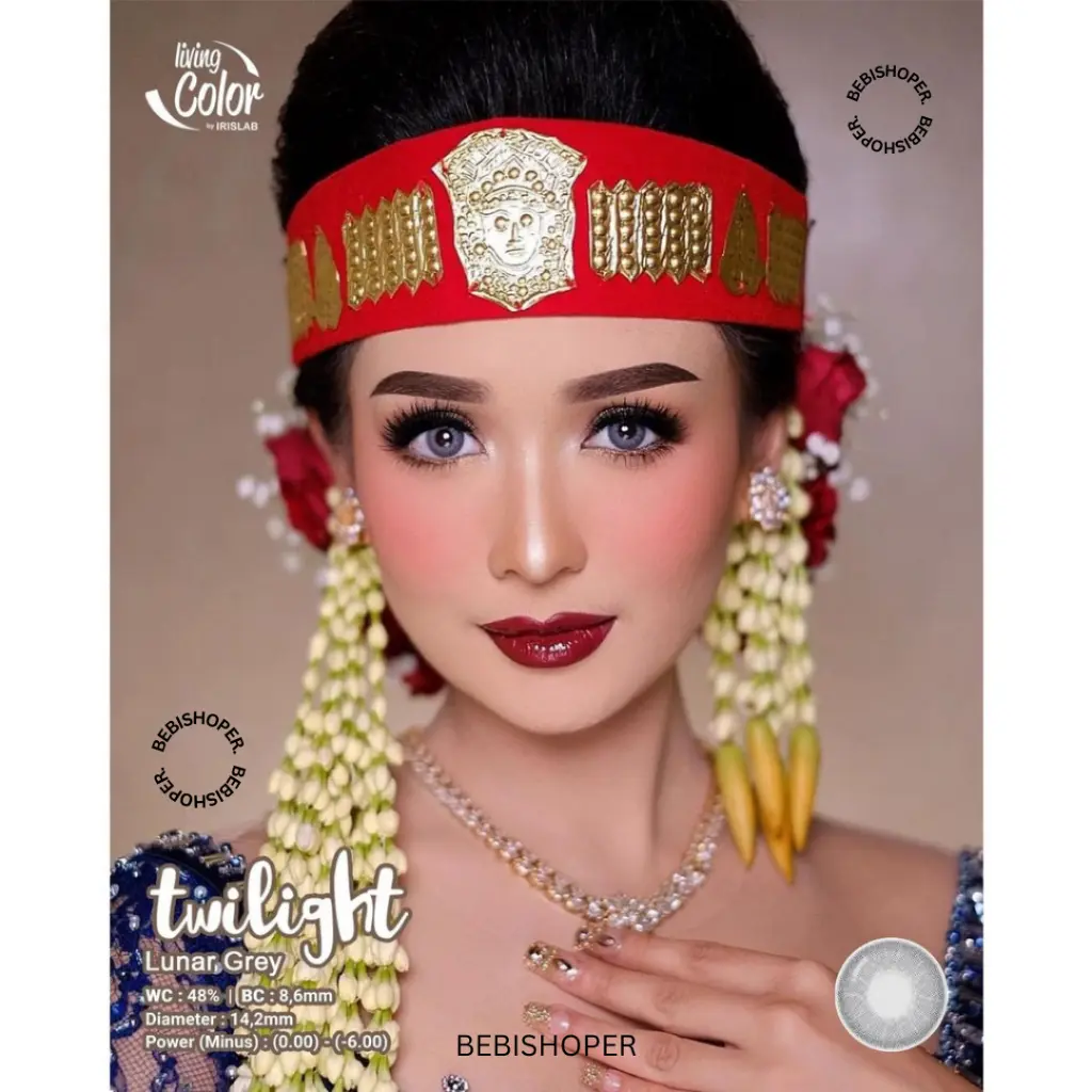 COD Softlens Living Color TWILIGHT DIA 14.20mm NORMAL & MINUS (-0.50 s/d -3.00) / Softlense / Lensa Kontak / BS Brown