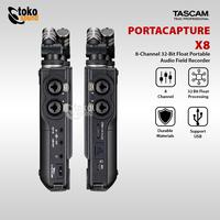 Gambar Tascam Portacapture X8 6-Input High-Res Adaptive Multitrack Recorder - Black  dari Tokosound Proaudio Kota Administrasi Jakarta Barat 3 Tokopedia