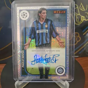 Paulo Sousa 2023-24 Topps Merlin Autograph 36/99