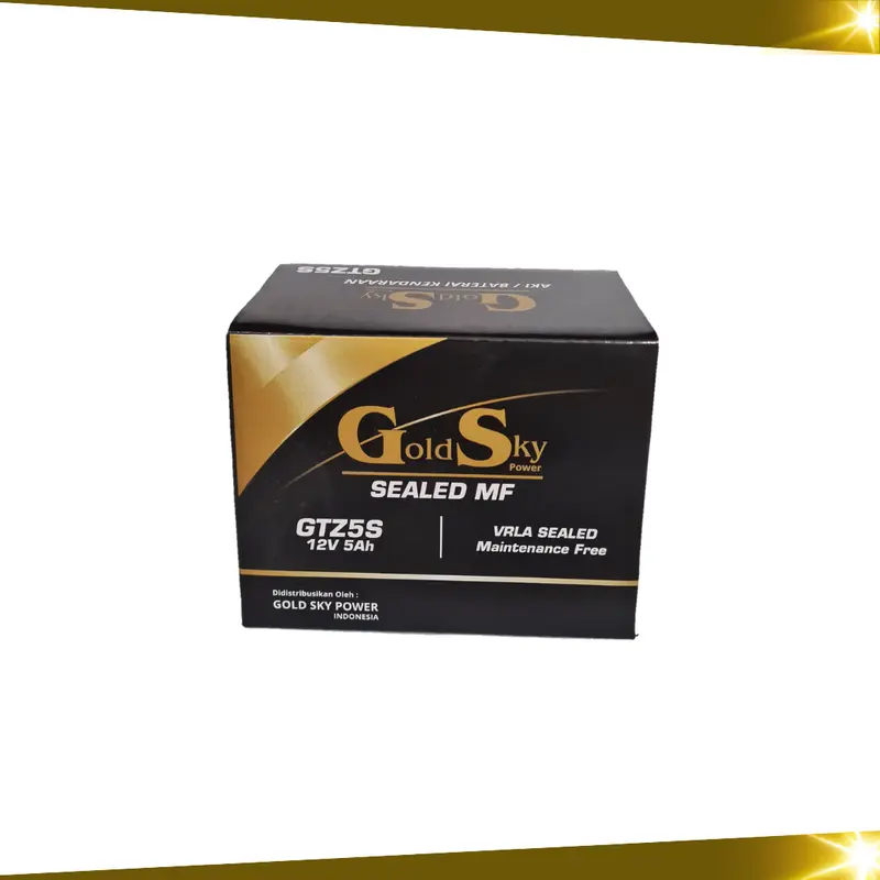 AKI KERING MOTOR HONDA CRF 150L VERZA MEGA PRO CW MONOSHOCK GTZ5S GTZ4V YTZ4V GS GOLD SKY MF 5