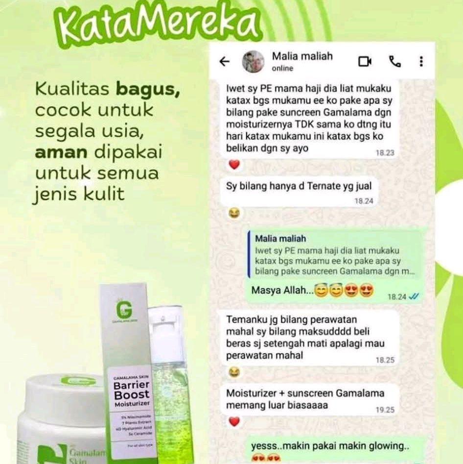 gamalama skin barrier boost moisturizer