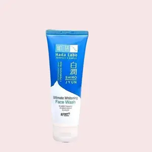 Pembersih Wajah Hada Labo Shirojyun Ultimate Whitening 100gr untuk Kulit Cerah dan Elastis dengan Arbutin dan Hyaluronic Acid Facial Kotoran