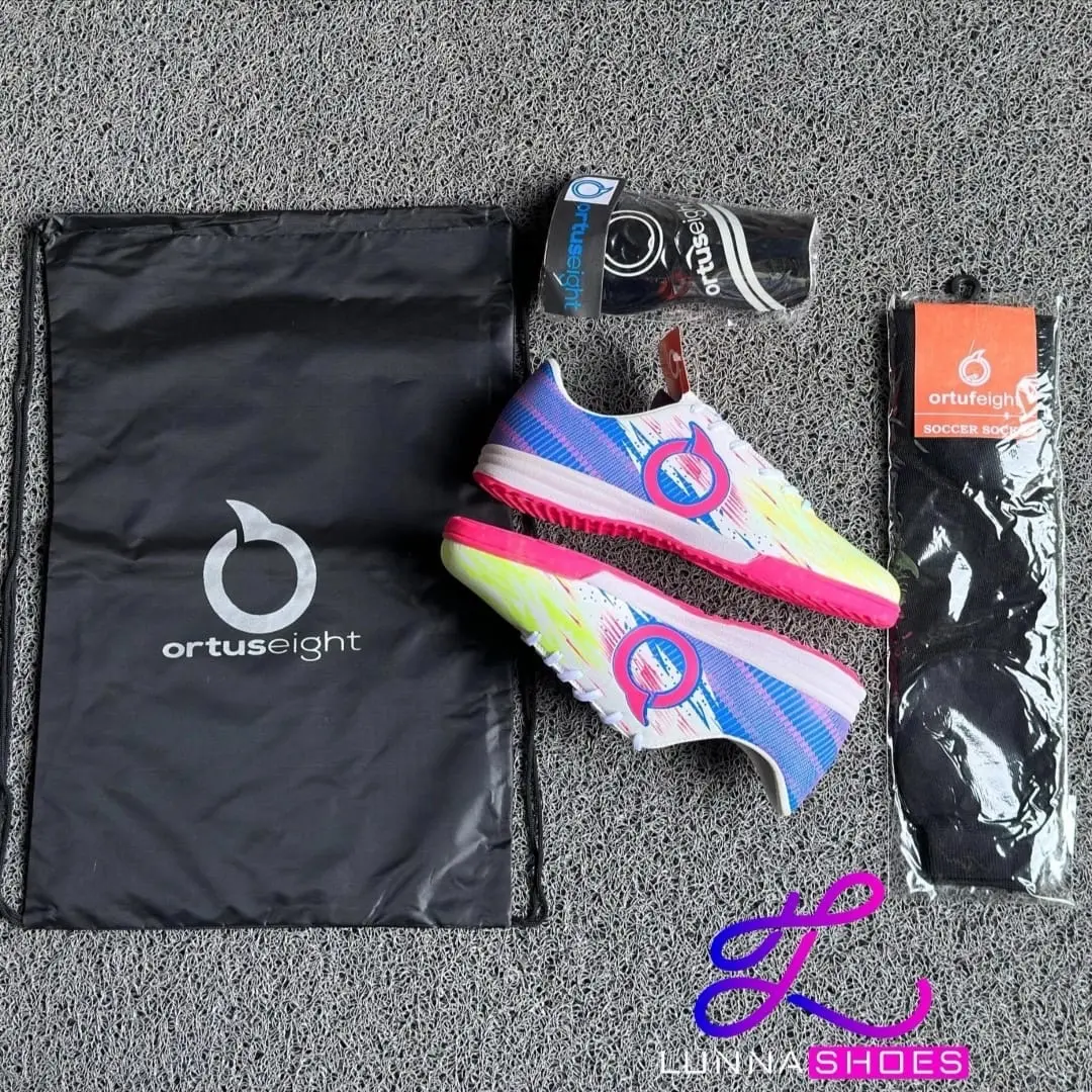 Paket Lengkap Sepatu Futsal Legion Unity Pria Terbaru Terlaris + Bonus Kaos Kaki, Tas Serut Dan Deker sepatu  futsal set  futsal