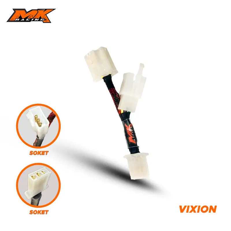 MK Racing Soket Flasher Stoplamp Lampu Rem Kedip cepat/lambat Honda Yamaha Mio Sporty/Smile / Vario 125/150 / NMAX Old / Vixion 4