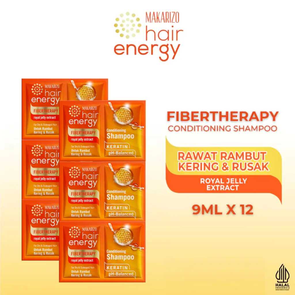 Isi 12 Pcs Makarizo Sachet 9 ml Royal Jelly