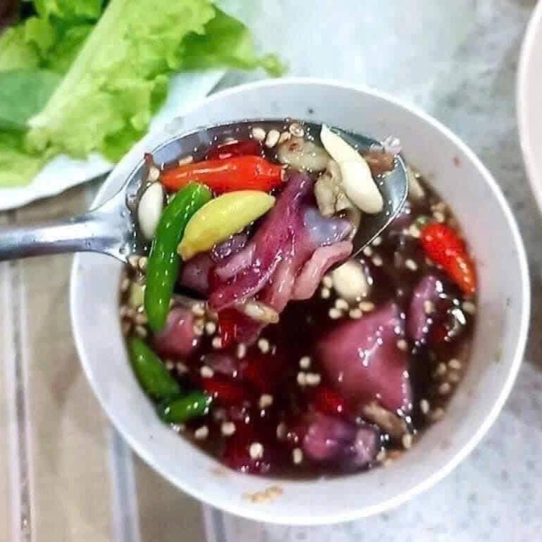  Mắm Mực Đặc sản Bình Định hũ 500gr Chính gốc Bình Định Ngon Sệt 