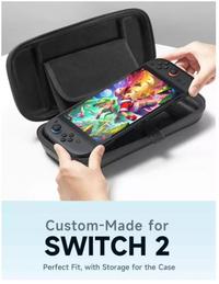 Gambar JSAUX BG0117 Carrying Case Storage Bag Protective Tas Untuk Switch 2 Aksesoris - Black dari EC Store Jakarta Kota Administrasi Jakarta Barat 2 Tokopedia