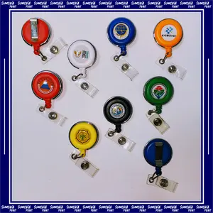 Custom Logo Gantungan Yoyo Id Card Putar Pinggir Stainless (Yoyo Id Card Saja)