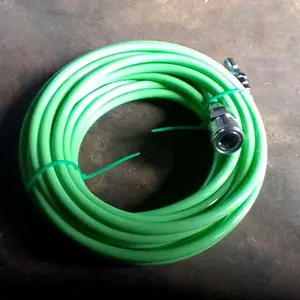 RYUJIN Selang Recoil Lurus Kompresor Angin PU 5m 10m 15m 20m Termasuk Kopler Original Japan Osaka