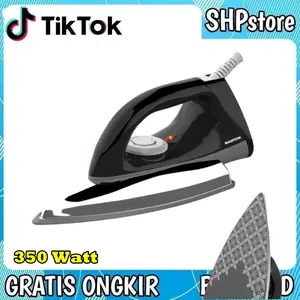 Setrika MASPION HA380 Setrika Anti Lengket Daya 350W Bergaransi Resmi
