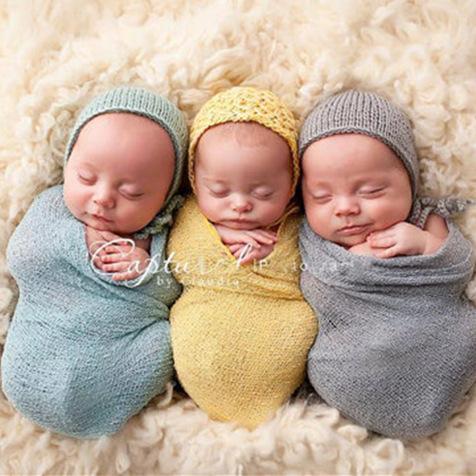 Product Introduction of Cross-border children's photography wrap cloth studio newborn baby photo wrap blanket elastic gauze wrap cloth factory direct sales 18