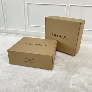 Palomino Box Brown Sedang [Packaging Tas]