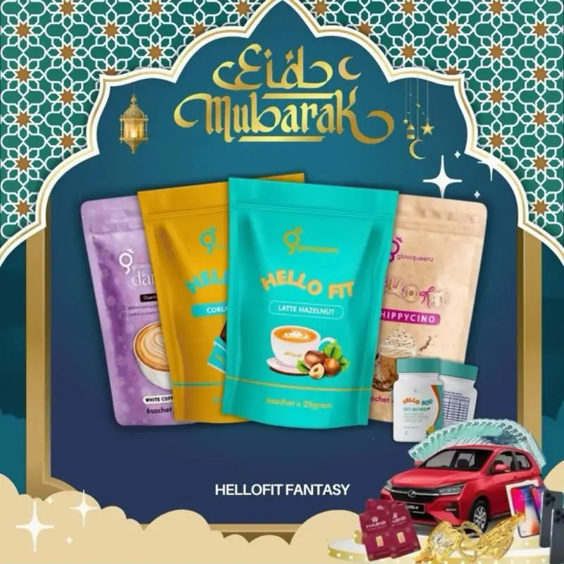 HELLOFIT COKLAT CARAMEL | LATTE HAZELNUT - ORIGINAL HQ