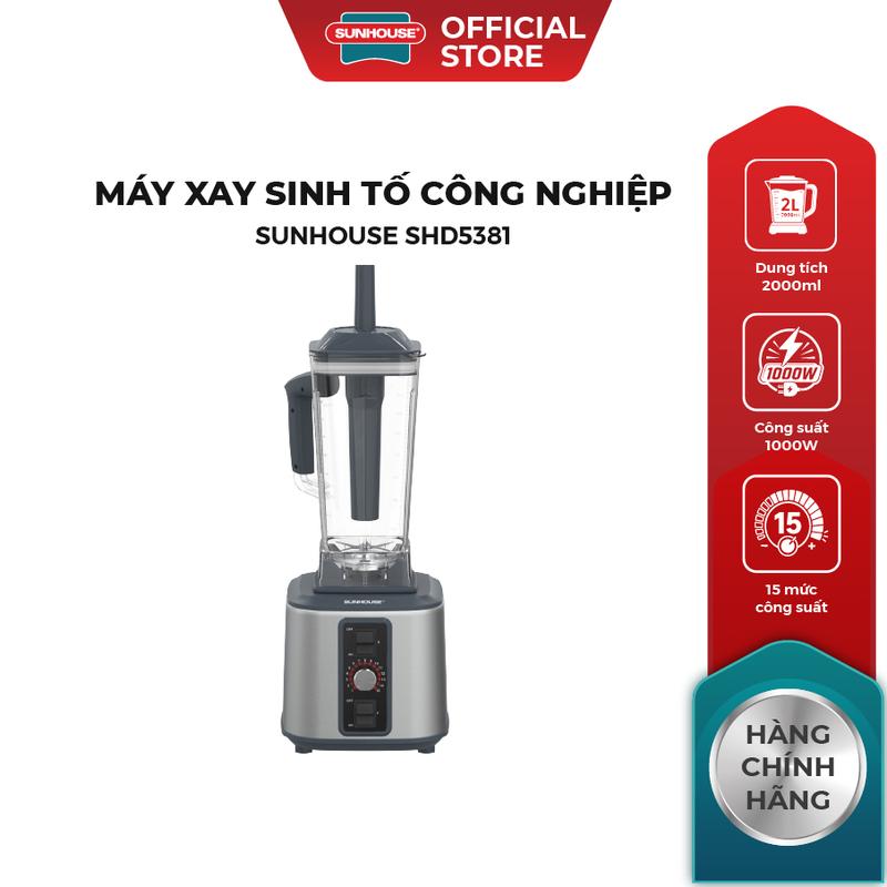 MÁY XAY SINH TỐ CÔNG NGHIỆP SUNHOUSE SHD5381