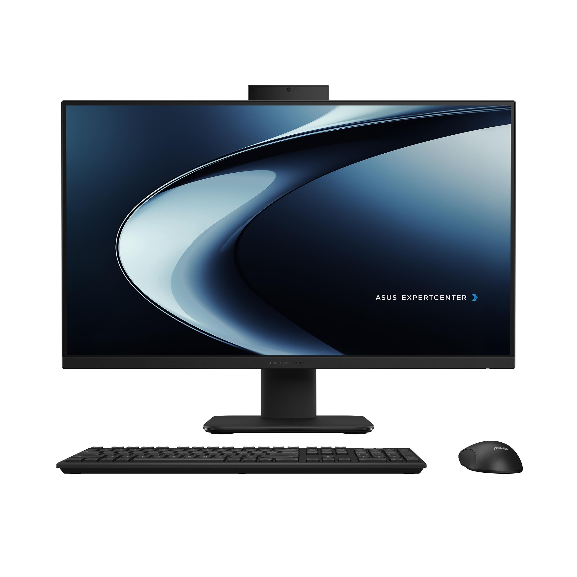 ASUS ExpertCenter PM640 [PM640KAK-B5150WS] 23.8"/AMD AI R5-330/DDR5 16G/512G PCIe SSD G4/Win 11 Home + OHS'24 (1Y M365)/2YOSS (1Y ADP)/Black (5MP IR/TPM/WiFi 7/1Y Mcafee/Wireless KB&MS/HDMI-in)