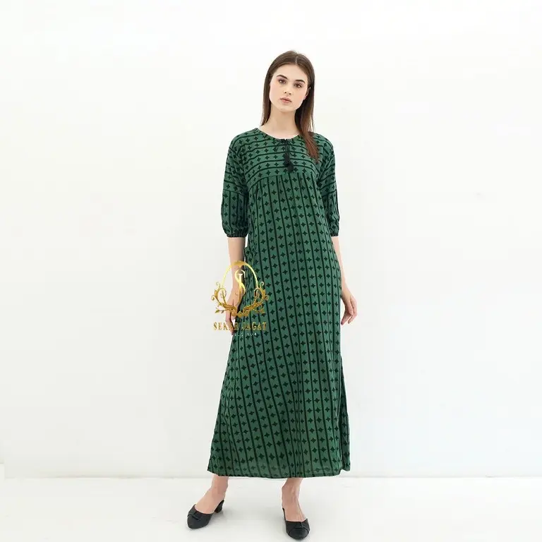 Sekar Jagat Collection – Dress Matrix Rayon Premium | Adem, Nyaman & Stylish – Dress Terbaru 2025 3