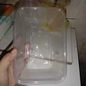 (HARGA ECER/PER PCS) (MINIM ORDER 5 PCS) Thinwall/Food Container Rec 500ml-650ml-750ml-1000ml | Thinwall Persegi Panjang