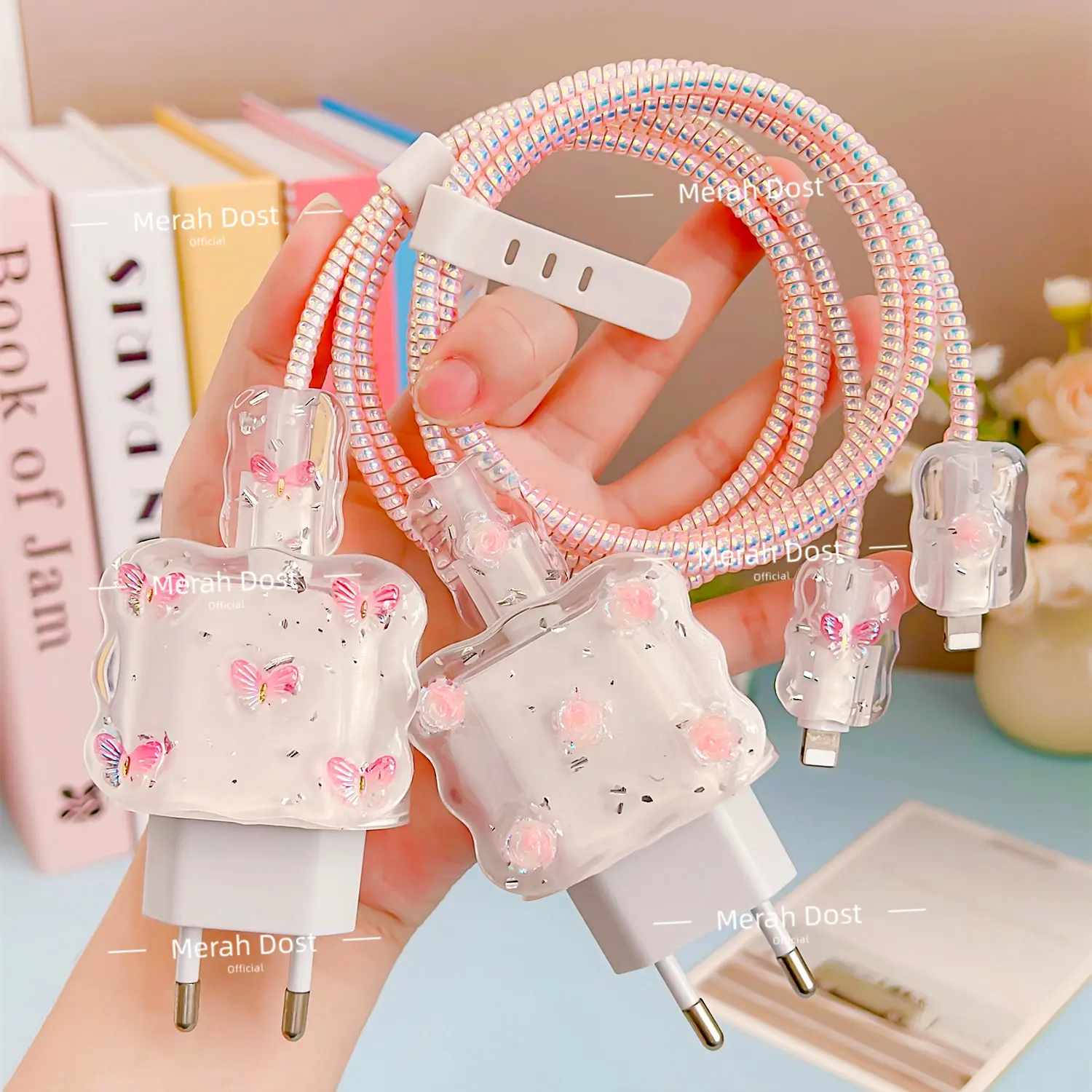 Pelindung Kabel Carger iPhone 18w & 20w Soft TPU Motif Bervariasi Pelindung Adaptor Kepala Carger Case Charger dengan Pelindung Ujung Kabel dan Pengikat Kabel Pelindung Kabel Carger iPhone 18w & 20w Soft TPU Motif Bervariasi Pelindung Adaptor Kepala Carger Case Charger dengan Pelindung Ujung Kabel dan Pengikat Kabel