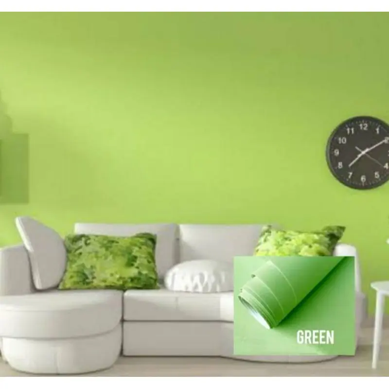 PROMO - WALLPAPER STICKER DINDING MOTIF POLOS PASTEL WALLSTICKER KAMAR TIDUR AESTHETIC PREMIUM QUALITY BEST SELLER !! Kertas Pvc 5
