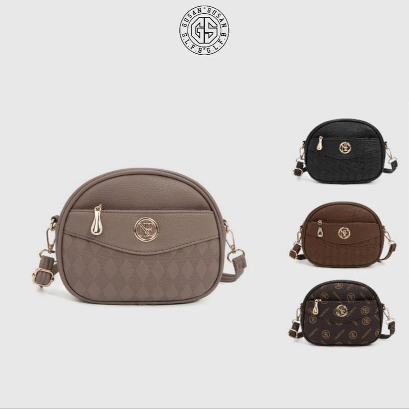  GUSAN Túi Đeo Chéo Nữ NE.1838 Chất Liệu Da PU Chất Lượng Cao Thiết Kế Nhỏ Gọn Thích Hợp Đi Chơi Đi Làm Đi Tiệc Kích Thước 18x12x10cm Bảo Hành 12 Tháng 