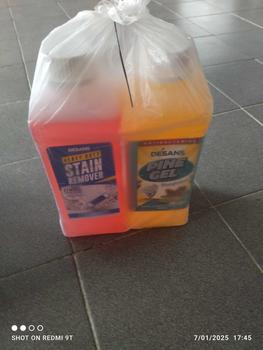 Product Review of HEAVYDUTY STAINS REMOVER (1KG) Cleaner Rinse , stain remover bathroom , stain remover lantai , stairemover heavy duty from T**5 0