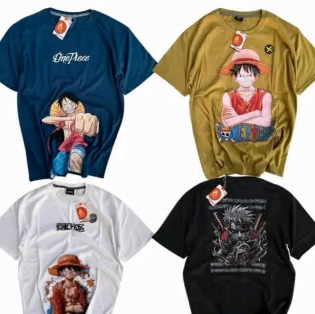 offisial shoop, atasan cowok kaus distro motif simple Pria Baju Katun Pendek Kaos Dewasa Keren Surfing Unisex Polo daily xl 4