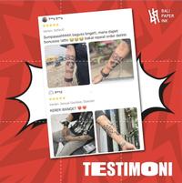 Gambar Bali Paper Ink TQB184 High Roller Session Tato Temporer Motif High Roller Session Basic Stiker tattoo Semi Permanen ditempel untuk pria dan wanita dari Bali Paper Ink Kota Denpasar 3 Tokopedia