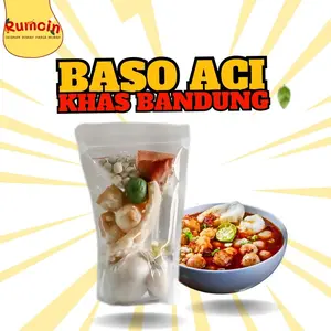 Baso Aci Bandung Pedas Nikmat | Jajanan Kuah Instan | Rumchin Snack And Food