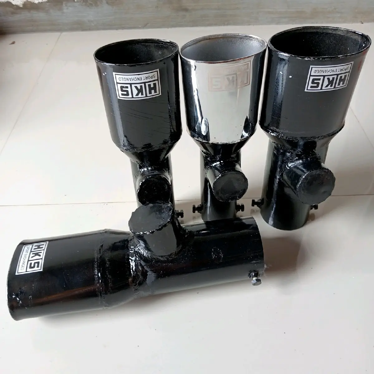 knalpot mobil hks suos ngorok basah khusus mobil bensin dan l300 solar