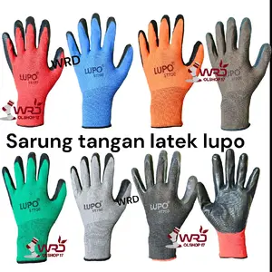 LUPO Sarung Tangan Latek Lupo ST700 - Perlindungan Tangan Terbaik untuk Kerja dan Aktivitas Sehari-hari