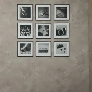 Decorestimate Hiasan Dinding Retro Vintage Pajangan Dinding Jadul Vintage Poster Musik Dekorasi Kamar Aesthetic Hitam Putih - MO Sticker Paku