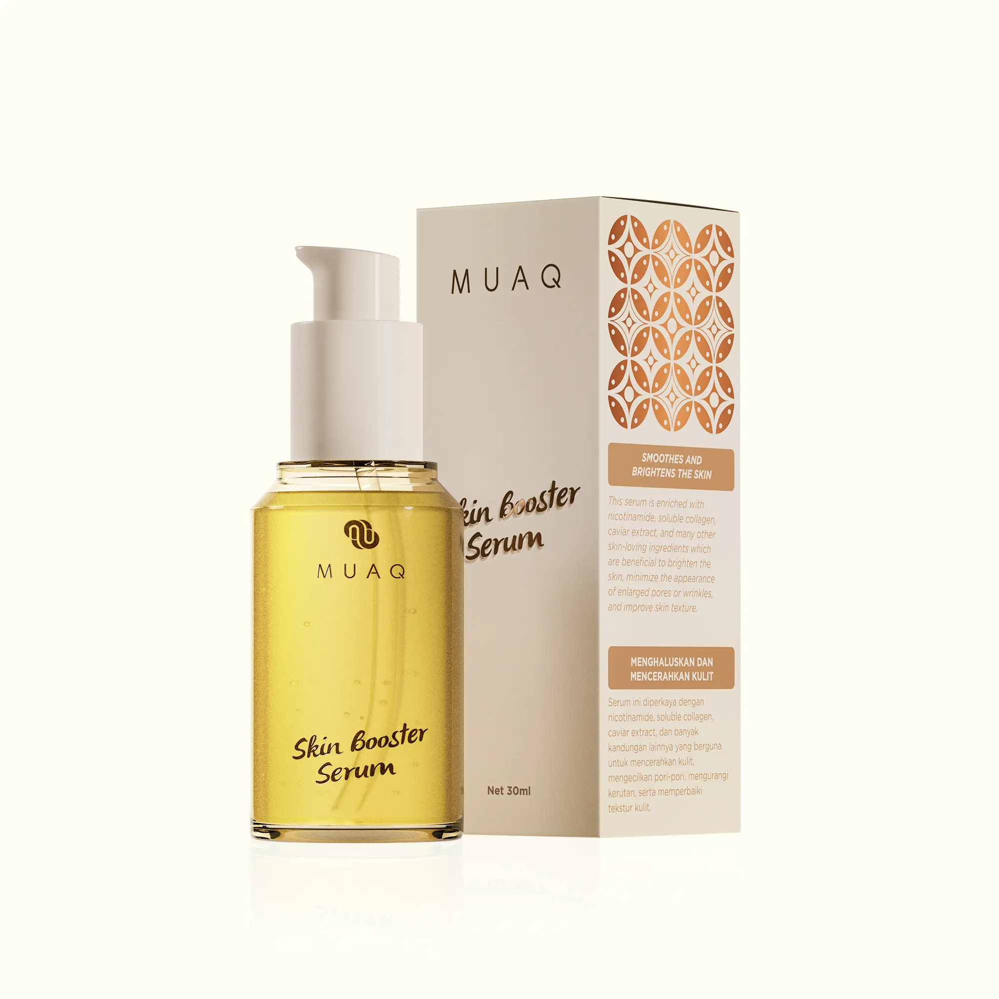 MUAQ Skin Booster Serum With Caviar Extract