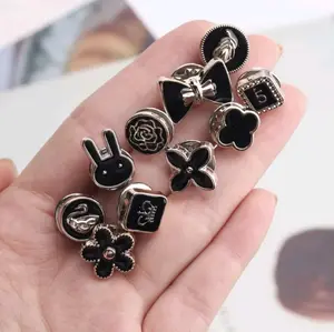 Mini Bros 10PCS Pin Baju Hijab Dagu Klip Aksesoris Fashion Wanita Korea