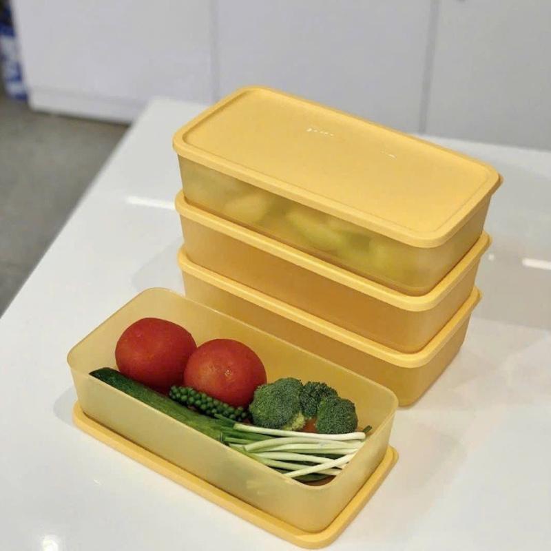 Hộp trữ thực phẩm tupperware park n stor 1.4 lít. Hộp nhựa nguyên sinh an toàn cho sức khoẻ. Hộp bảo quản thực phẩm. 