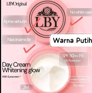 LBY Day cream flek with sunscreen 100% original