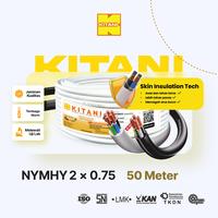 Gambar KITANI - NYMHY 2×0.75 mm² - 50 Meter -  Kabel Listrik Tembaga Serabut - Putih dari Kitani Official Store Kab. Tangerang 1 Tokopedia