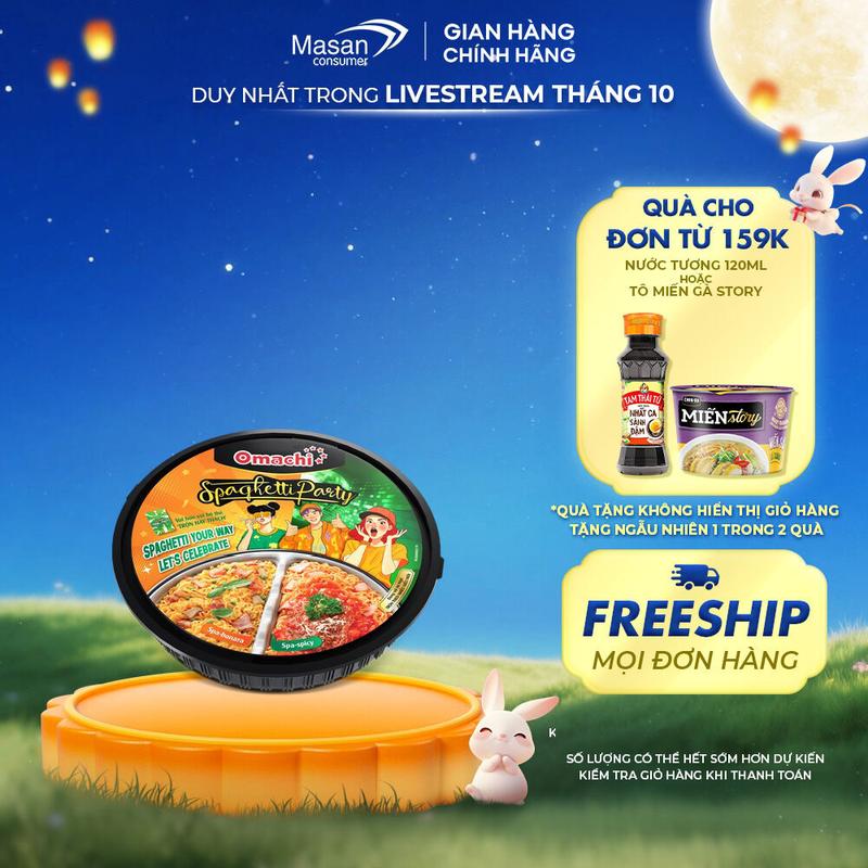 Mì Omachi trộn hai vị hộp x 661gr