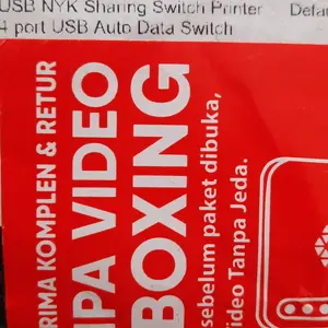 NYK USB Sharing Switch Printer 4 port USB Auto Data Switch